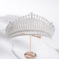 Nouveau élégant cristal strass femmes Royal Pageant bal casque couronne mariée mariage diadèmes couronnes